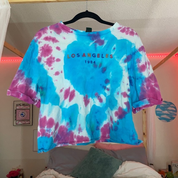 Los Angeles tie dye tshirt - Picture 2 of 2
